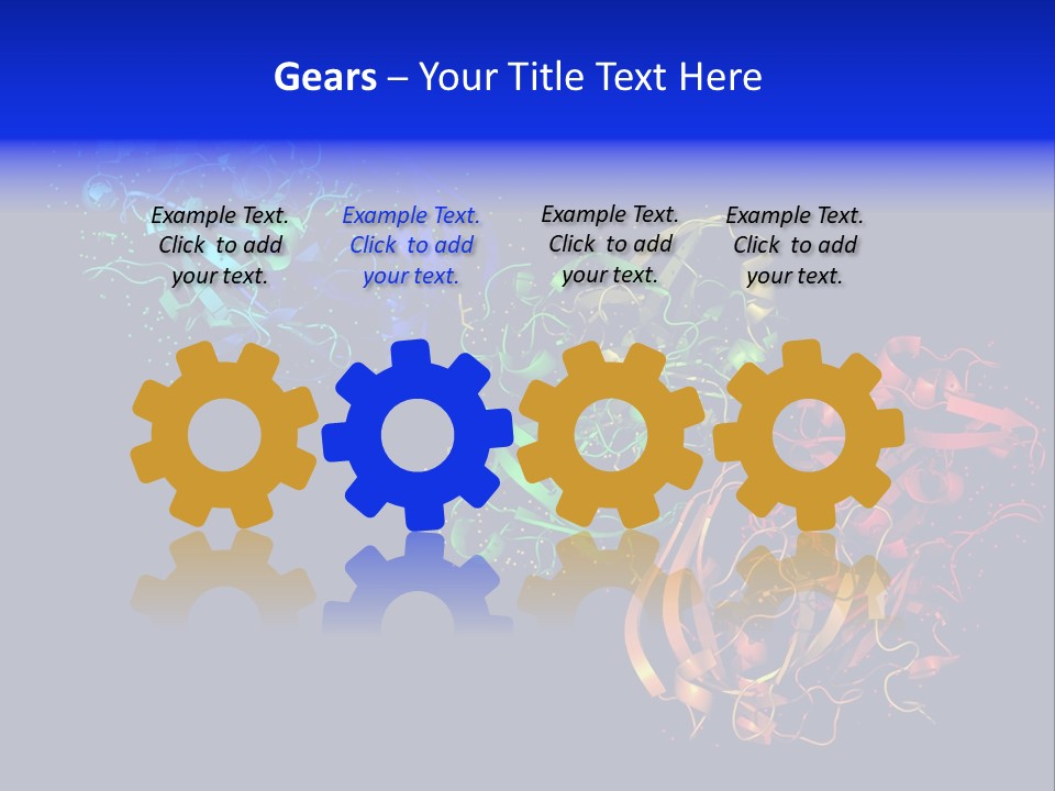 Model Science Protein PowerPoint Template