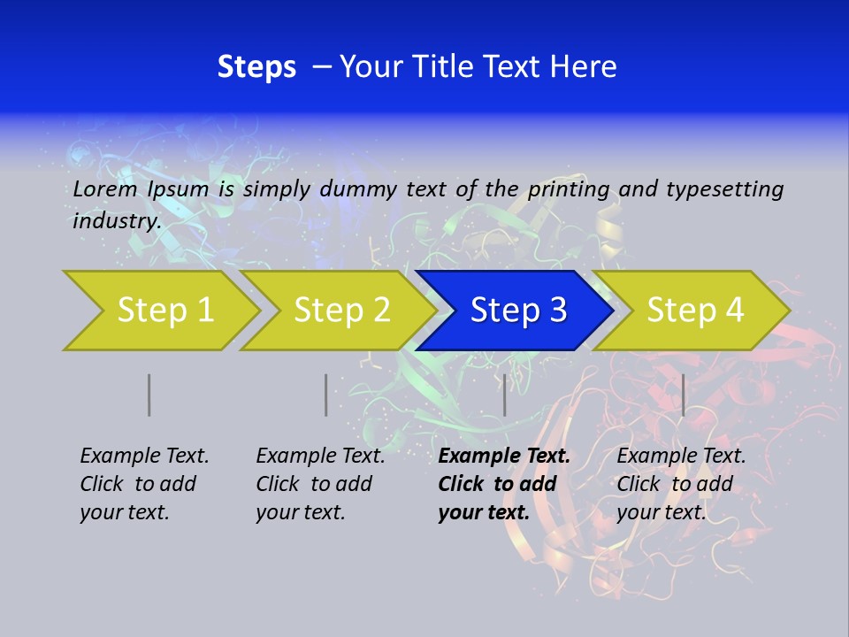 Model Science Protein PowerPoint Template