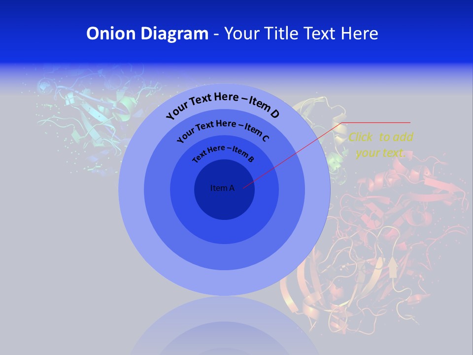 Model Science Protein PowerPoint Template