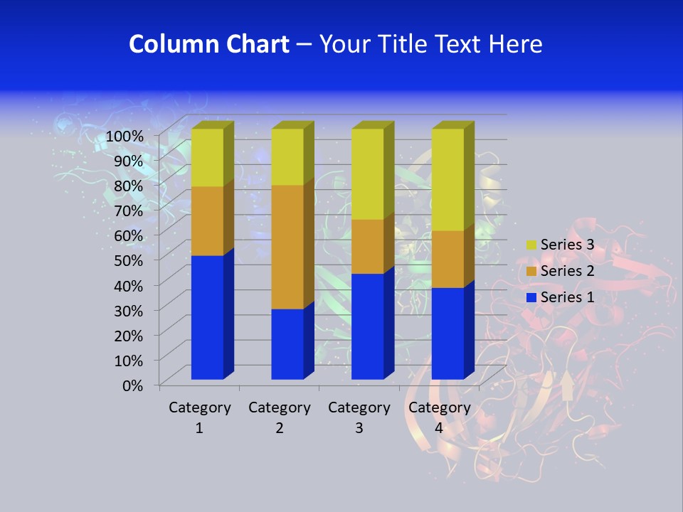 Model Science Protein PowerPoint Template