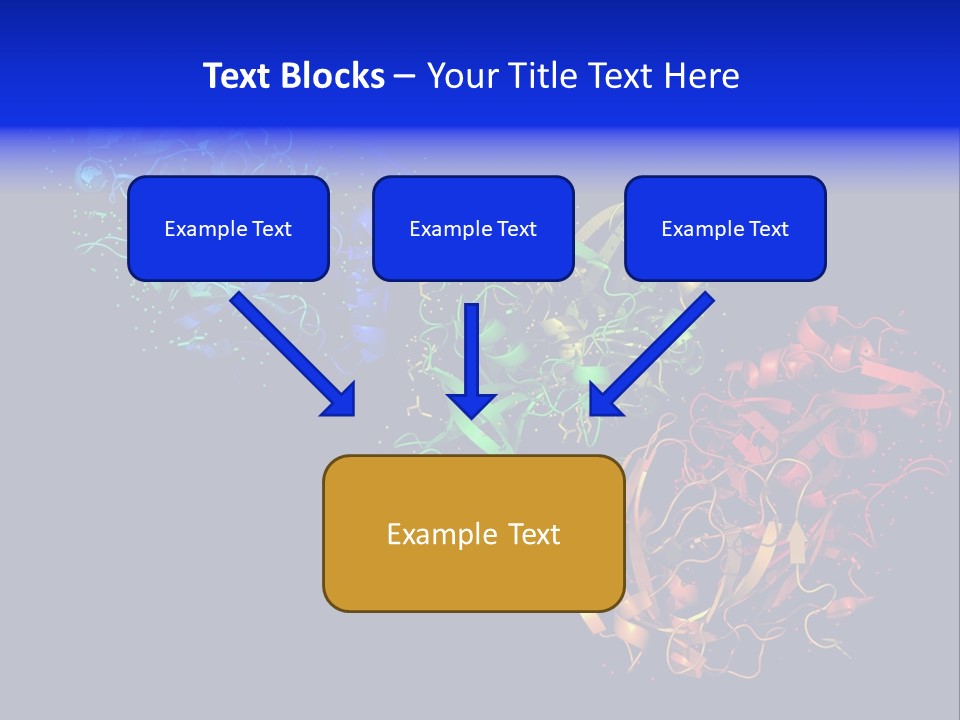 Model Science Protein PowerPoint Template