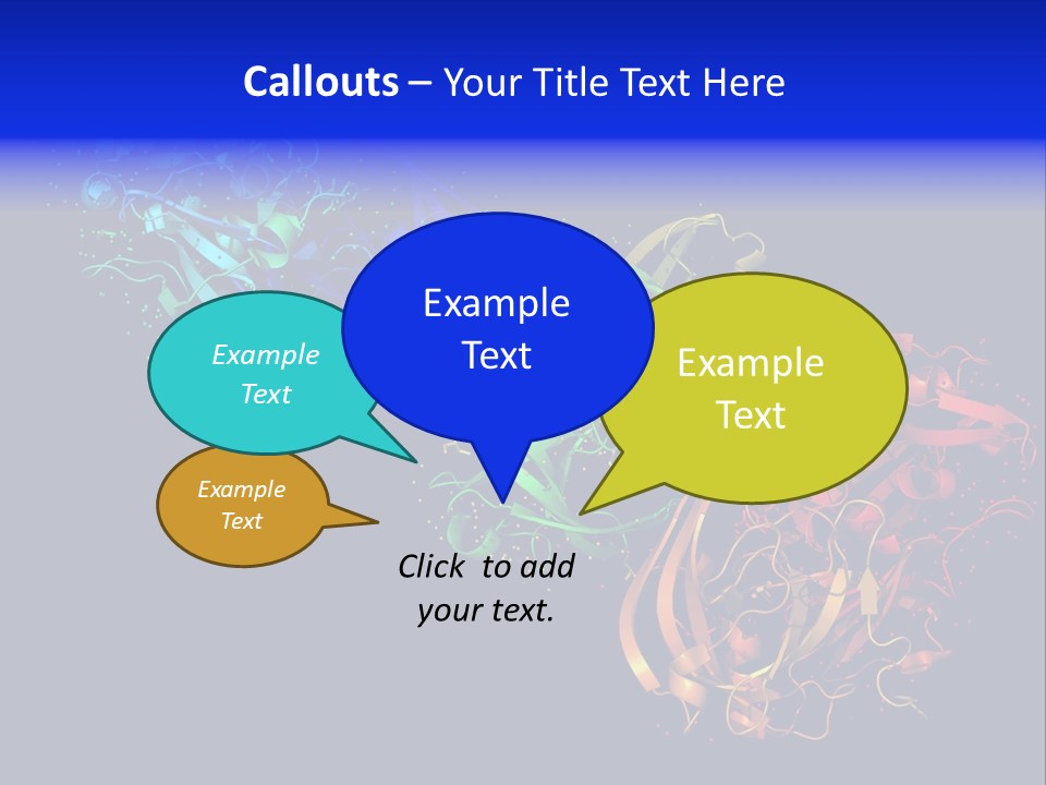Model Science Protein PowerPoint Template