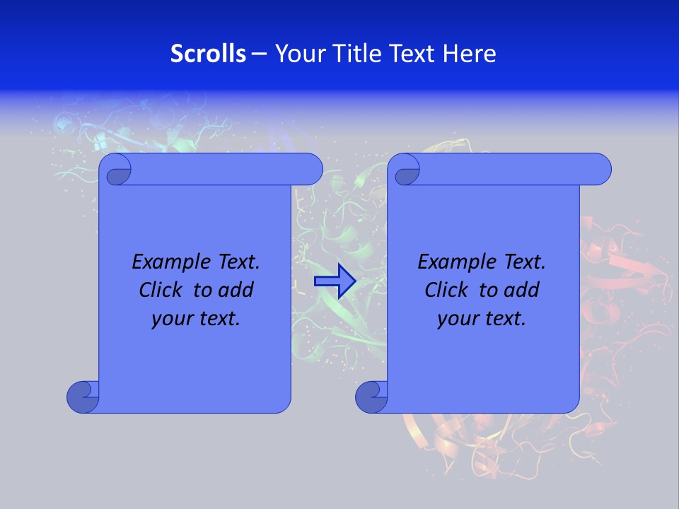 Model Science Protein PowerPoint Template