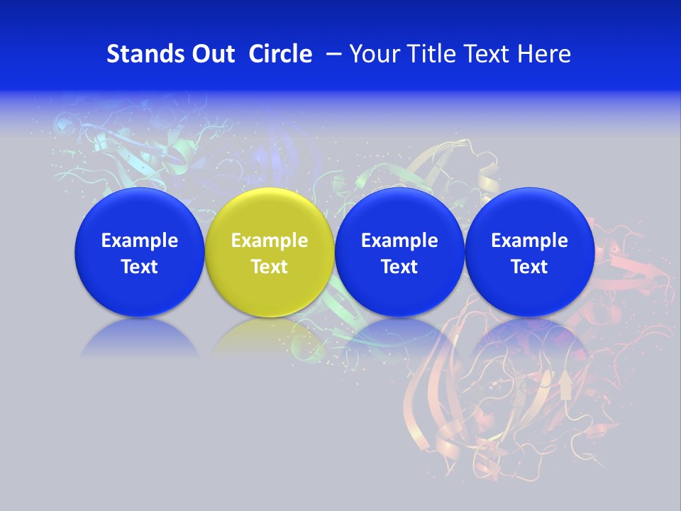 Model Science Protein PowerPoint Template