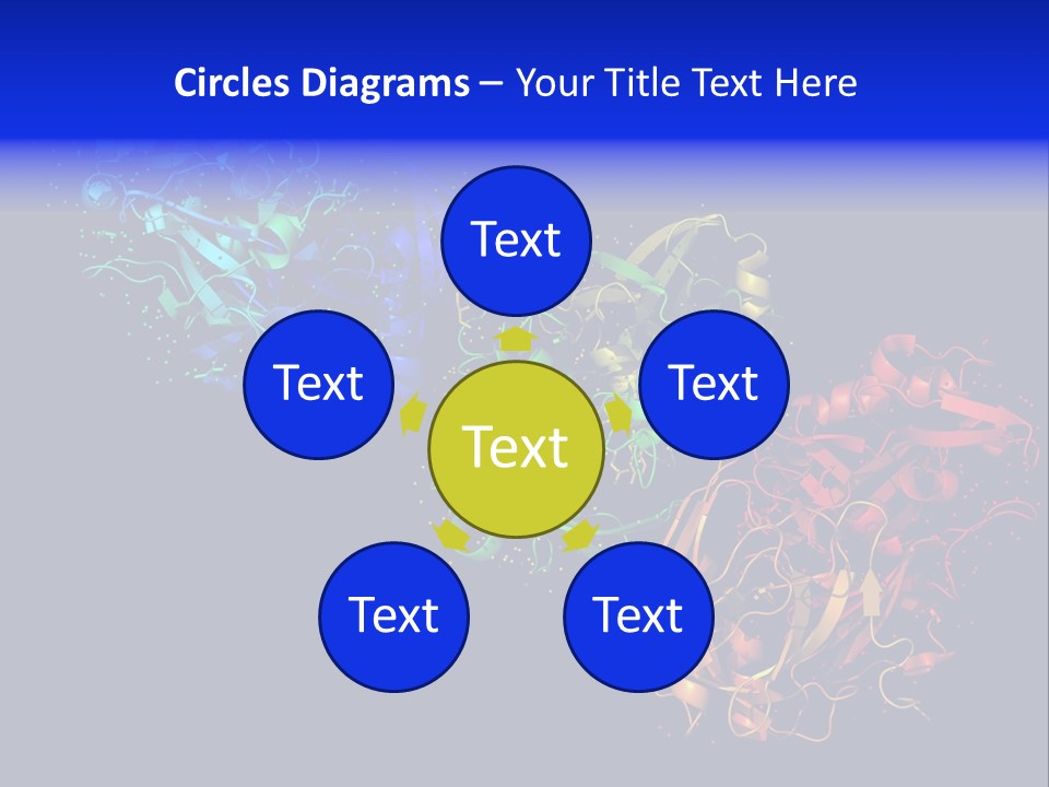 Model Science Protein PowerPoint Template