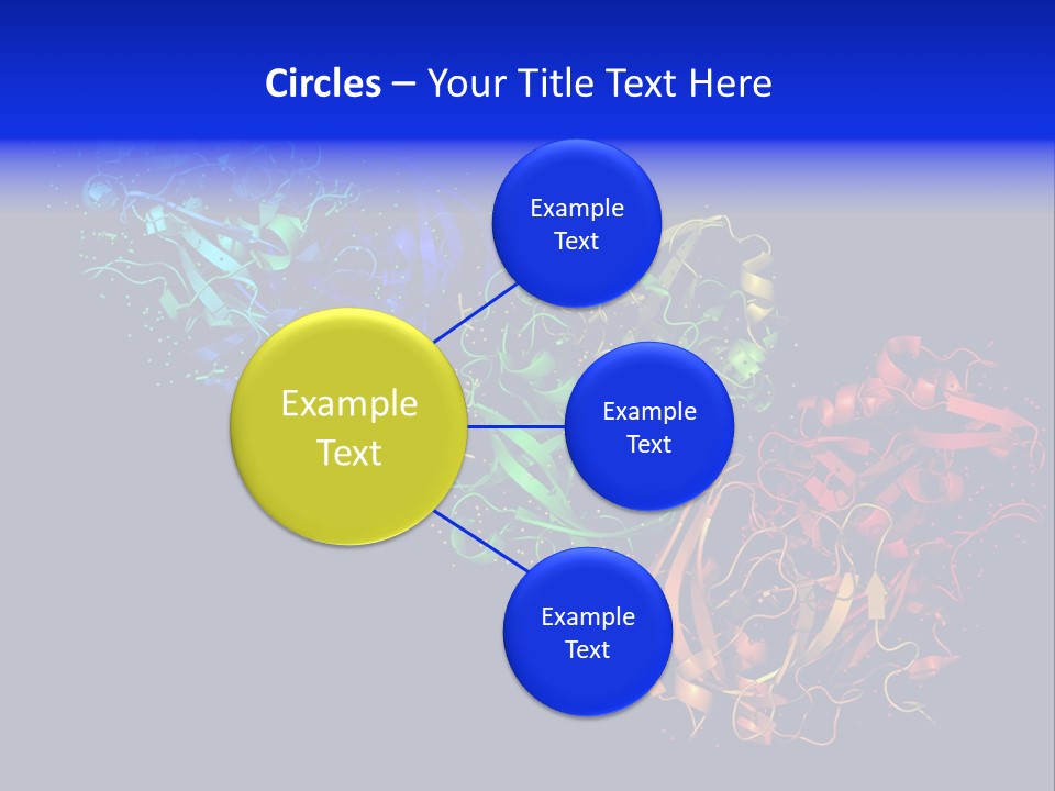 Model Science Protein PowerPoint Template