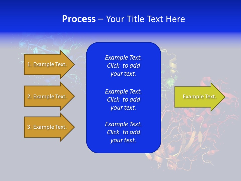 Model Science Protein PowerPoint Template