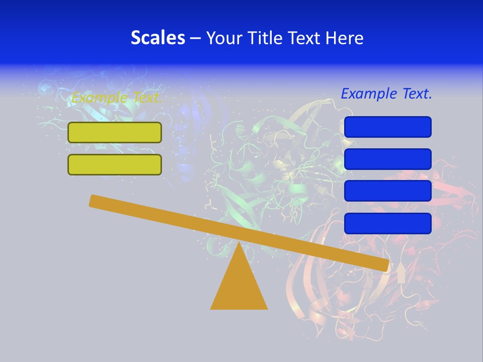 Model Science Protein PowerPoint Template