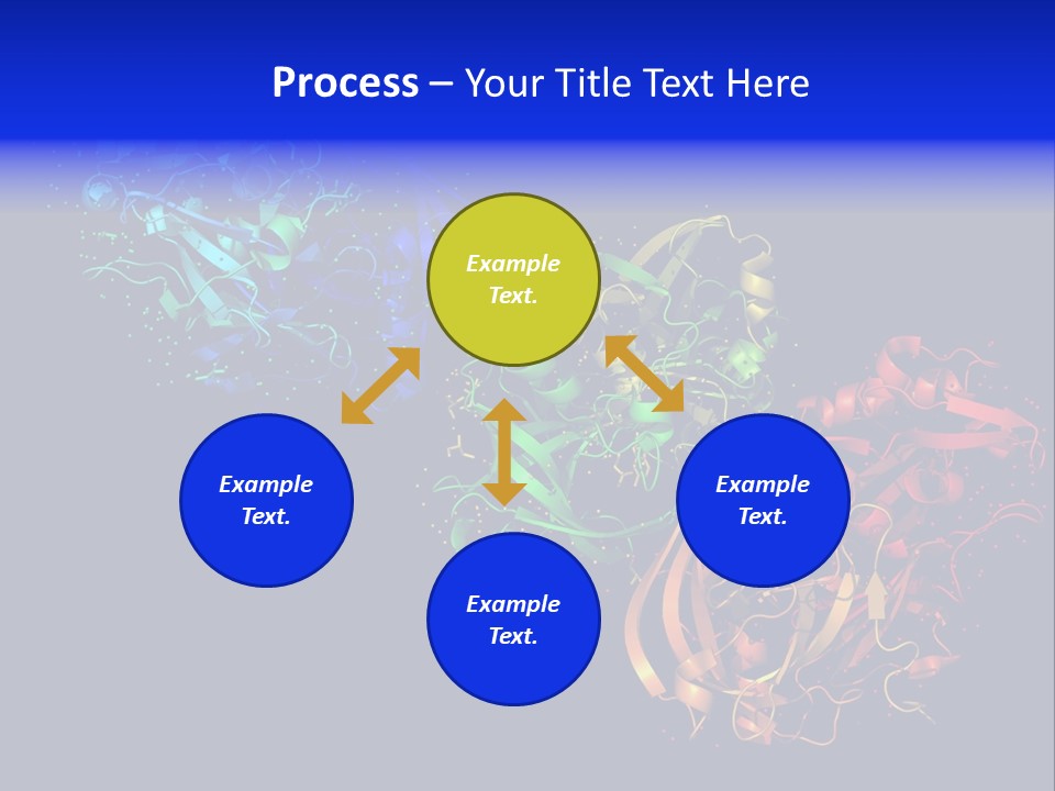 Model Science Protein PowerPoint Template