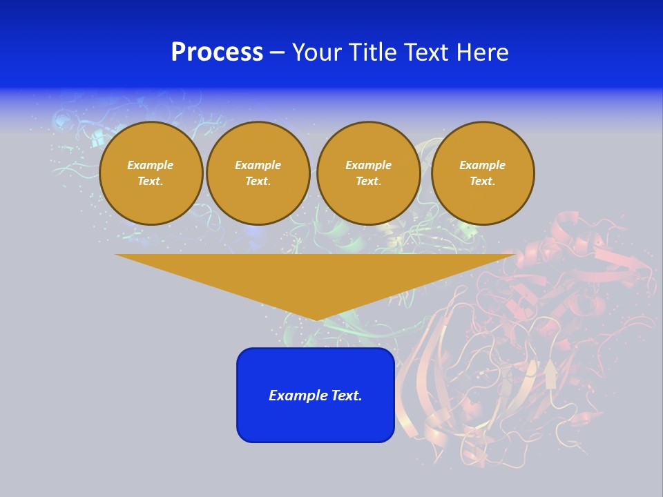 Model Science Protein PowerPoint Template