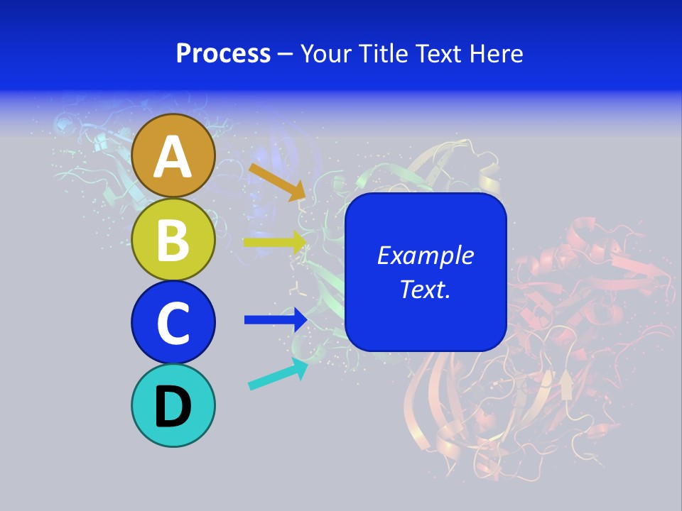 Model Science Protein PowerPoint Template