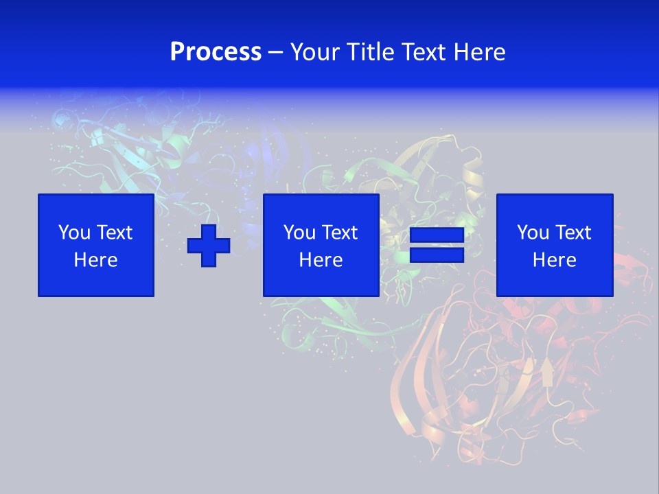 Model Science Protein PowerPoint Template