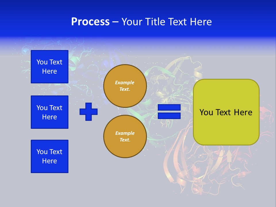Model Science Protein PowerPoint Template