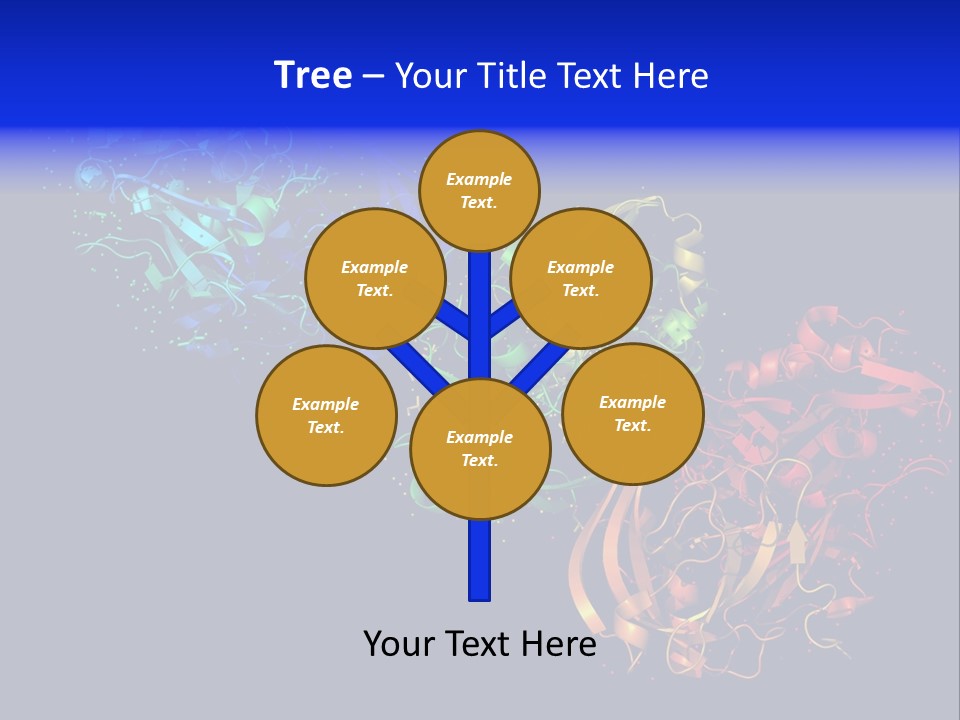 Model Science Protein PowerPoint Template
