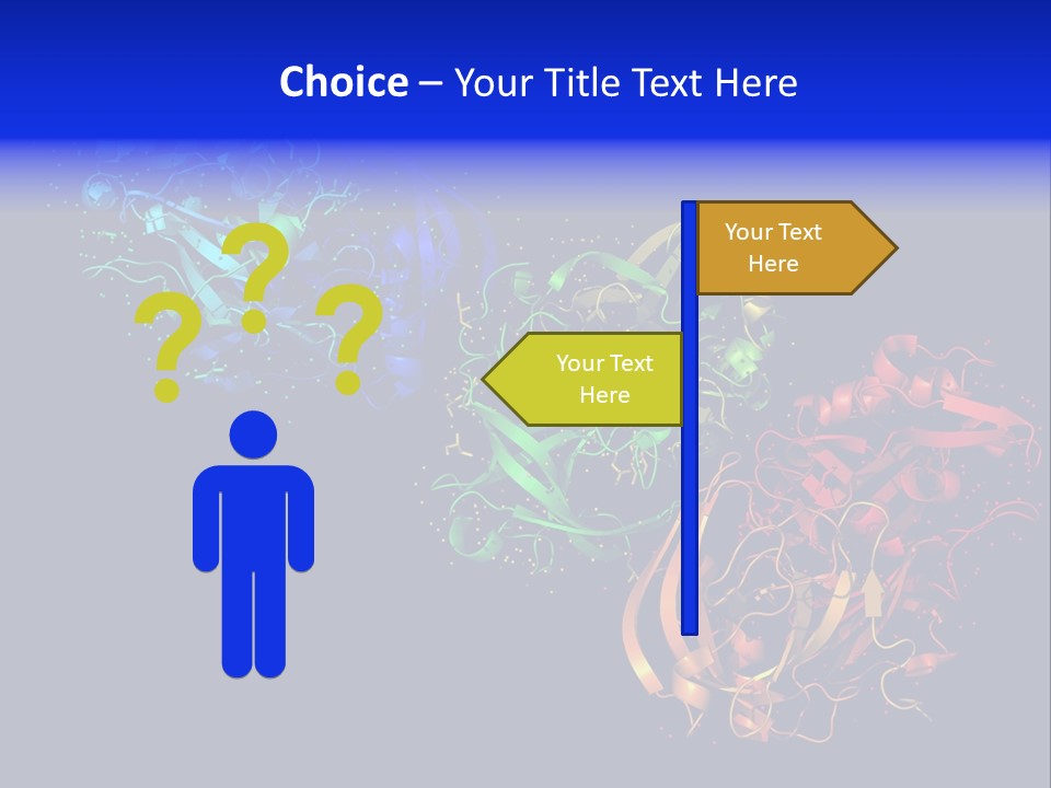 Model Science Protein PowerPoint Template