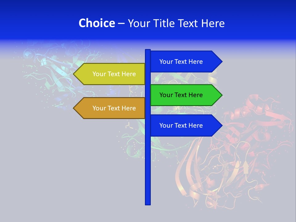Model Science Protein PowerPoint Template