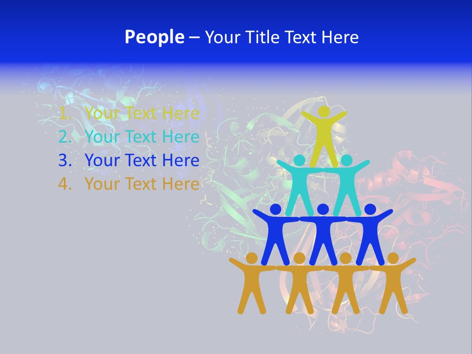 Model Science Protein PowerPoint Template
