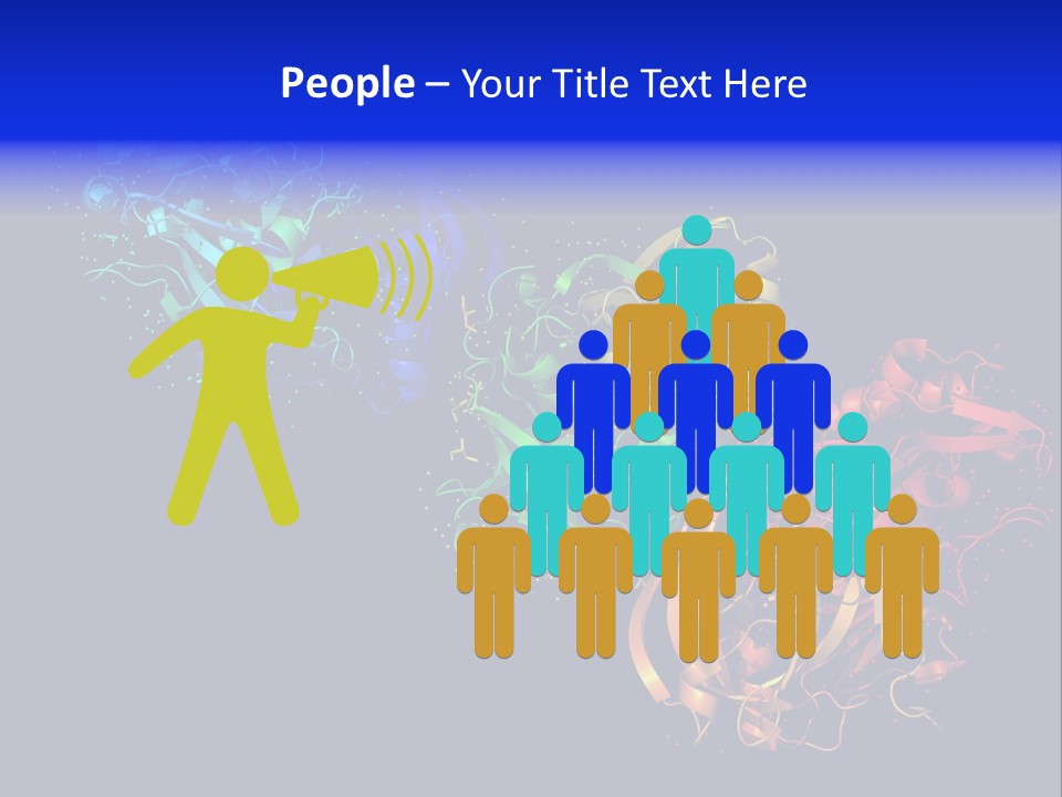 Model Science Protein PowerPoint Template
