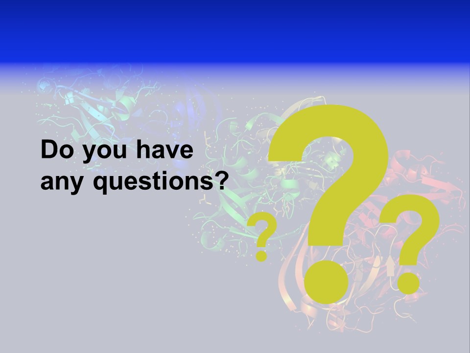 Model Science Protein PowerPoint Template