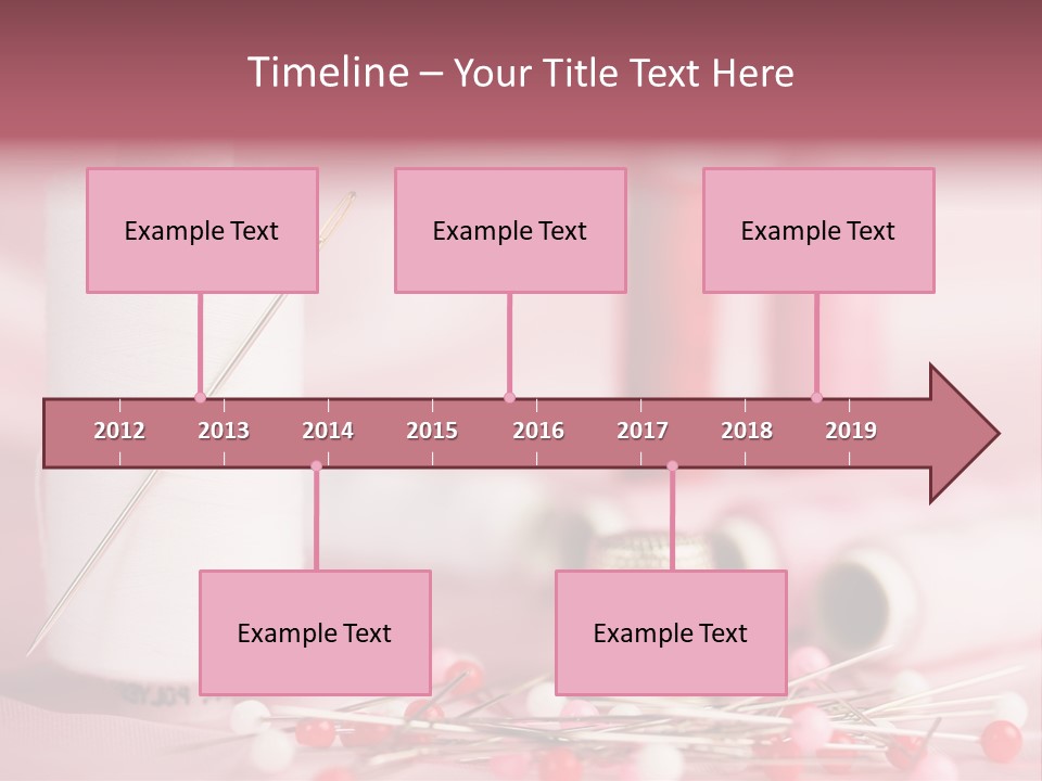 A Group Of Sewing Needles Sitting Next To A Roll Of Thread PowerPoint Template