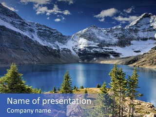 National Alpine Nature PowerPoint Template