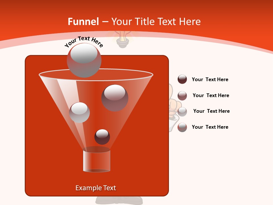 Gradient Standing Teacher PowerPoint Template