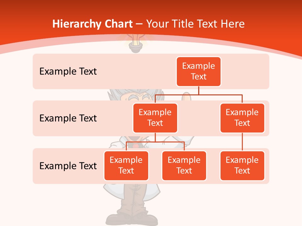 Gradient Standing Teacher PowerPoint Template