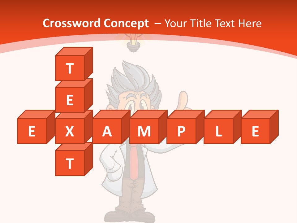 Gradient Standing Teacher PowerPoint Template