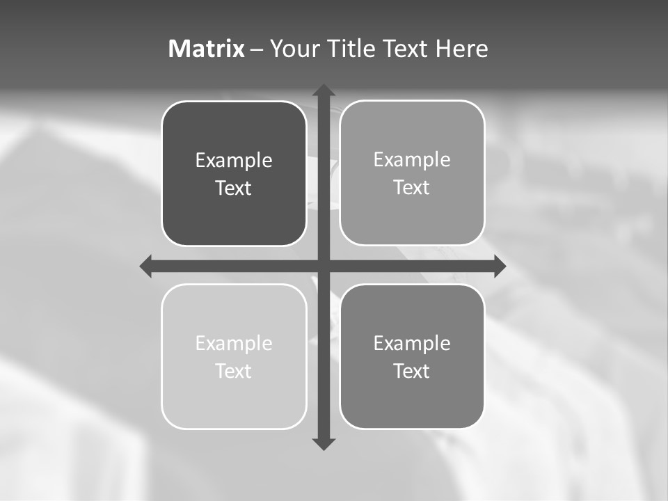 Retail Boutique Black PowerPoint Template