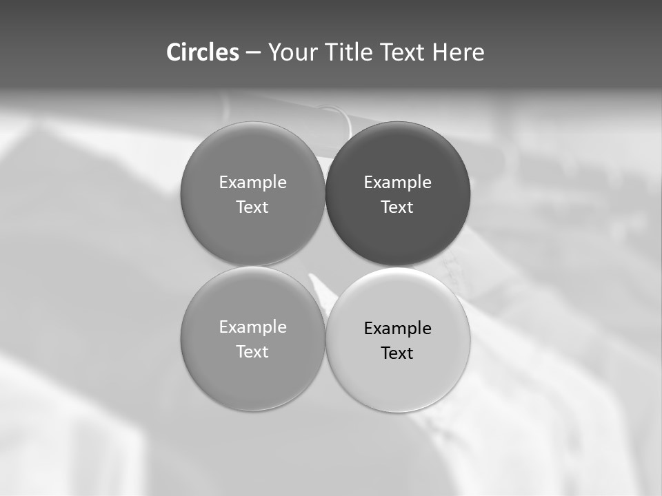 Retail Boutique Black PowerPoint Template