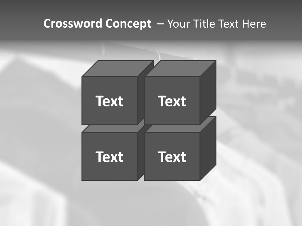 Retail Boutique Black PowerPoint Template