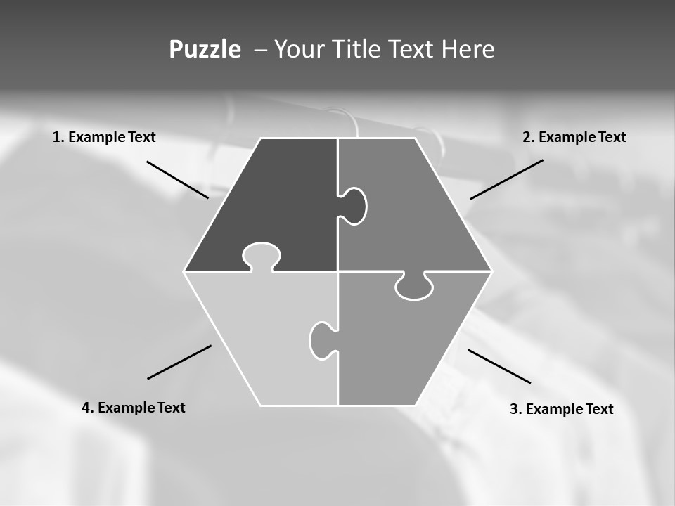 Retail Boutique Black PowerPoint Template