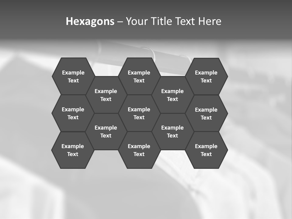 Retail Boutique Black PowerPoint Template