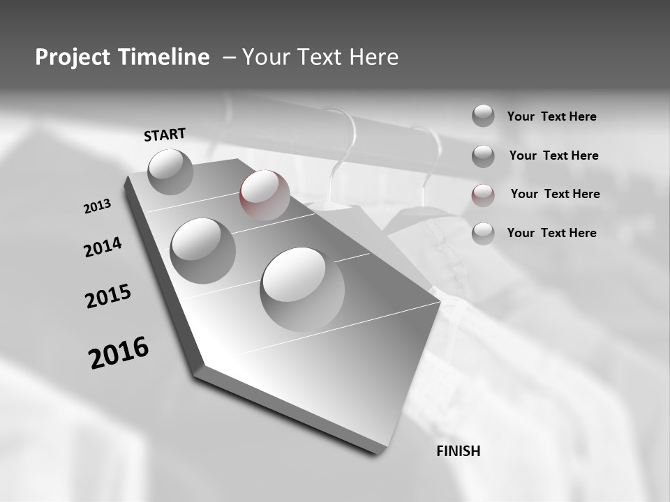 Retail Boutique Black PowerPoint Template
