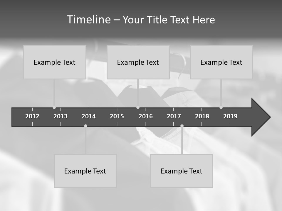 Retail Boutique Black PowerPoint Template