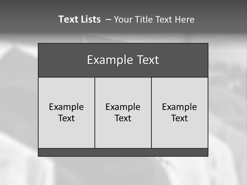 Retail Boutique Black PowerPoint Template