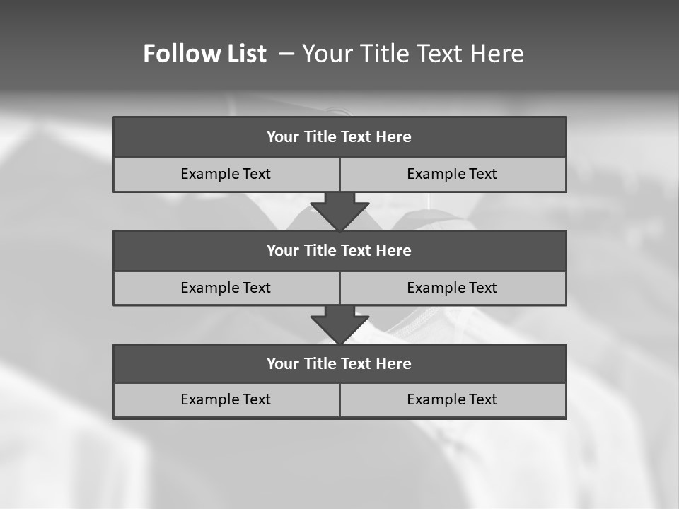 Retail Boutique Black PowerPoint Template