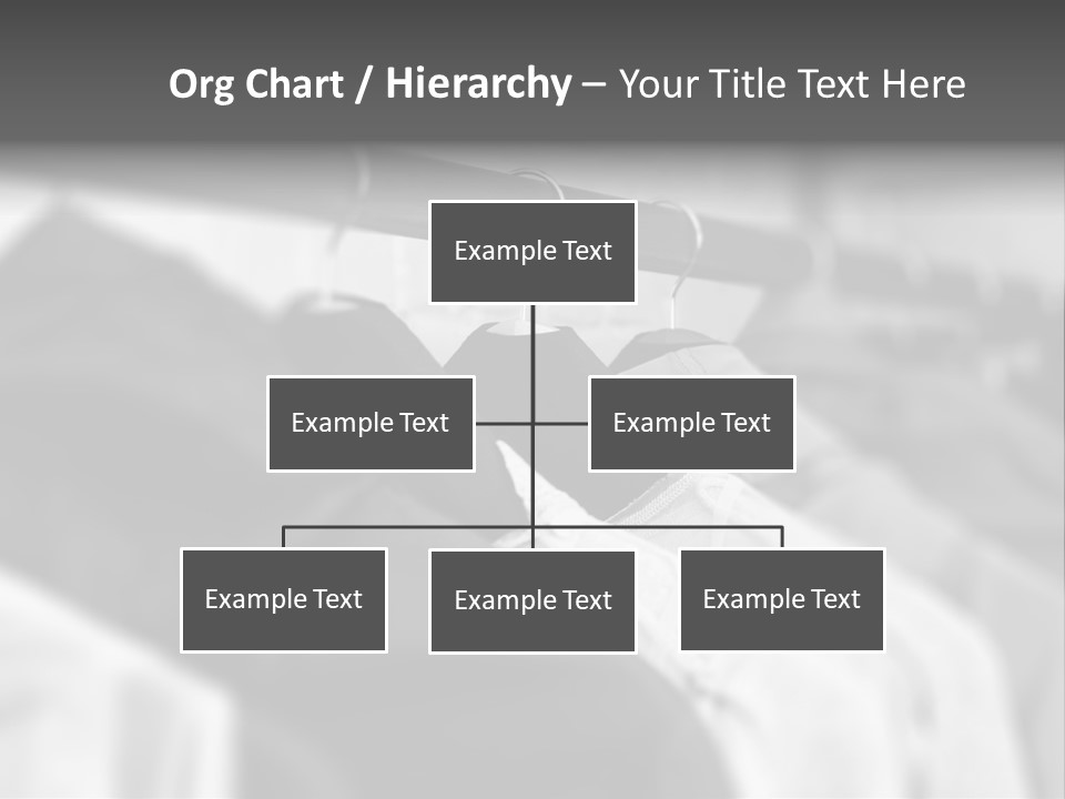 Retail Boutique Black PowerPoint Template