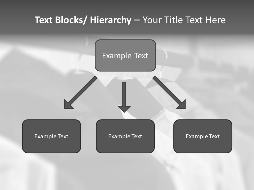 Retail Boutique Black PowerPoint Template