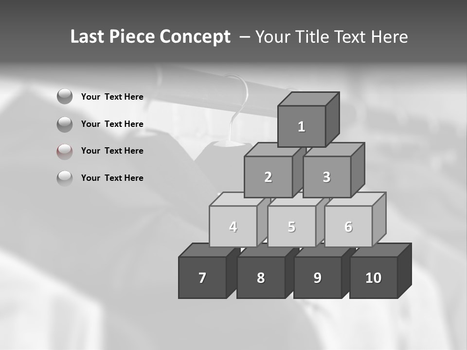 Retail Boutique Black PowerPoint Template