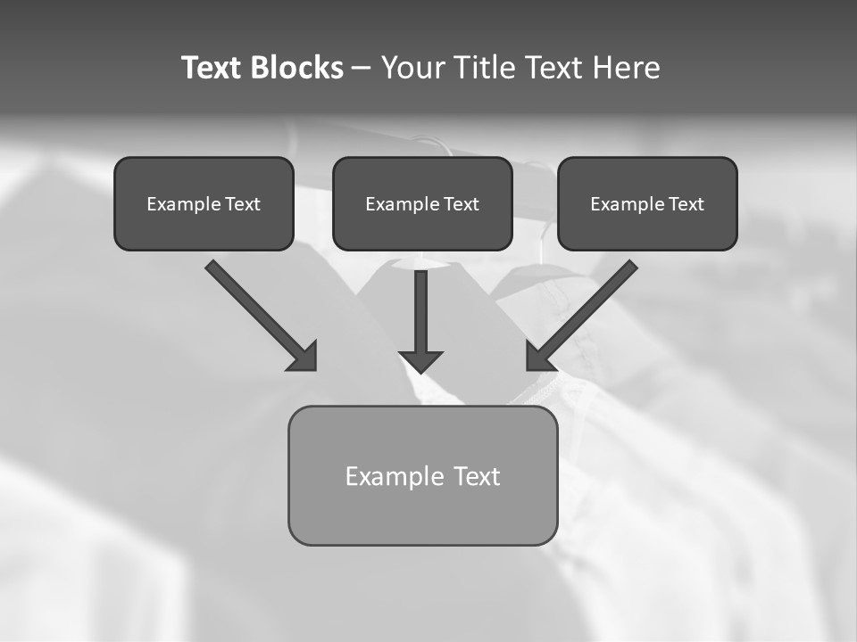Retail Boutique Black PowerPoint Template