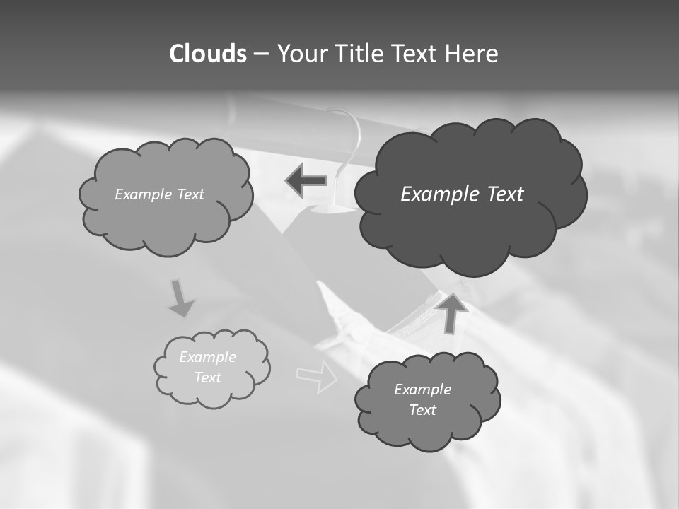 Retail Boutique Black PowerPoint Template