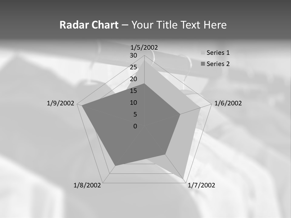 Retail Boutique Black PowerPoint Template