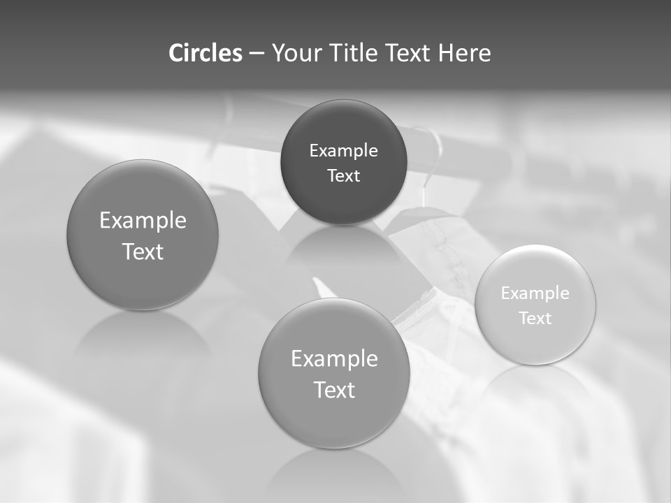 Retail Boutique Black PowerPoint Template