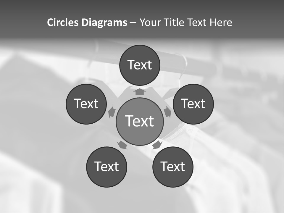 Retail Boutique Black PowerPoint Template