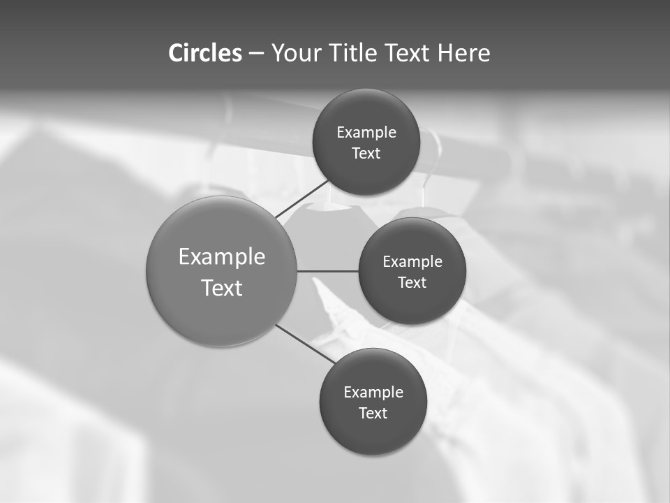 Retail Boutique Black PowerPoint Template