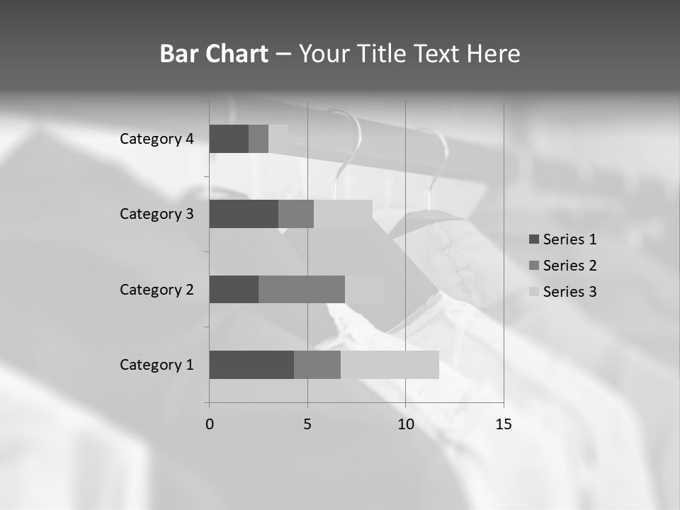 Retail Boutique Black PowerPoint Template