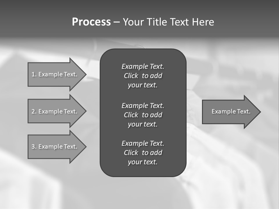 Retail Boutique Black PowerPoint Template