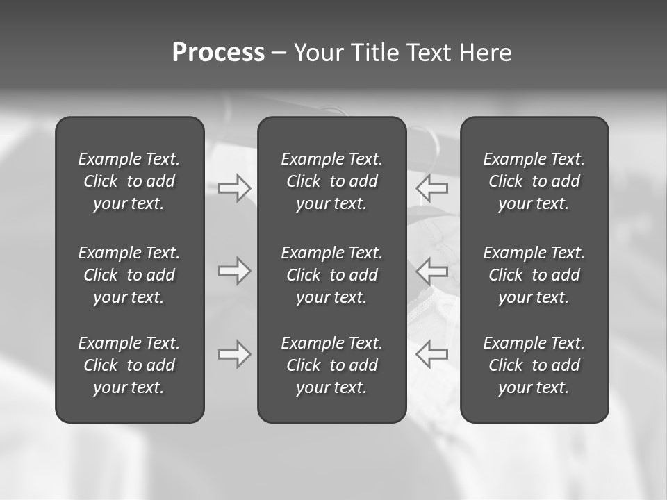 Retail Boutique Black PowerPoint Template