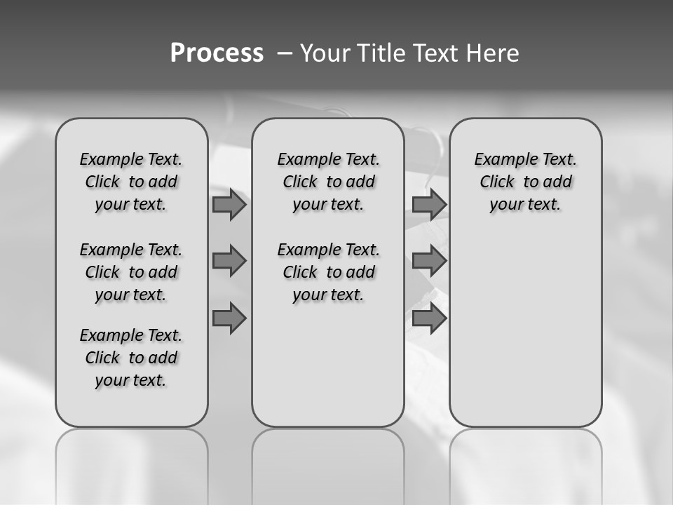 Retail Boutique Black PowerPoint Template